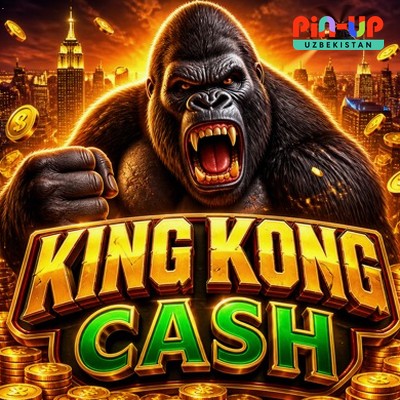 King Kong Cash — Pin Up UZ Olayin Demo muqova «King Kong Cash» — kartochka