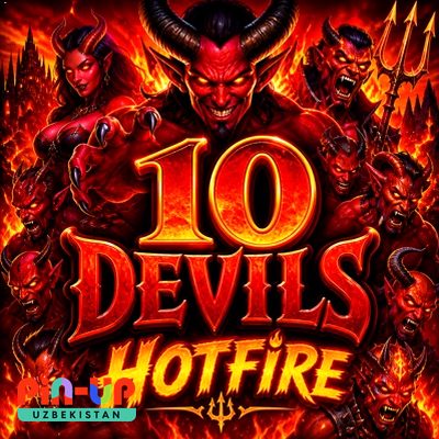 10 Devils Hotfire — Pin Up Casino O‘zbekiston Premium slot «10 Devils Hotfire» — muqova